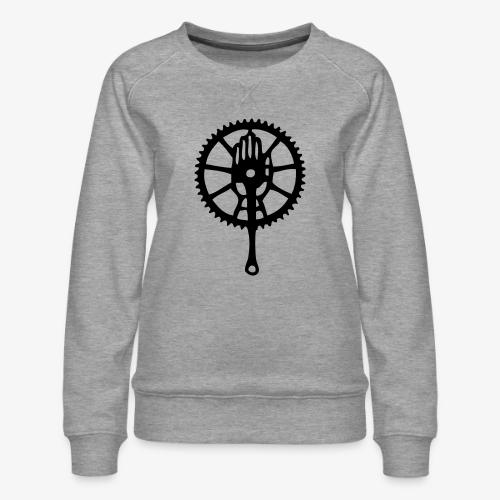 Rudge Chainring - Women's Premium Slim Fit Sweatshirt