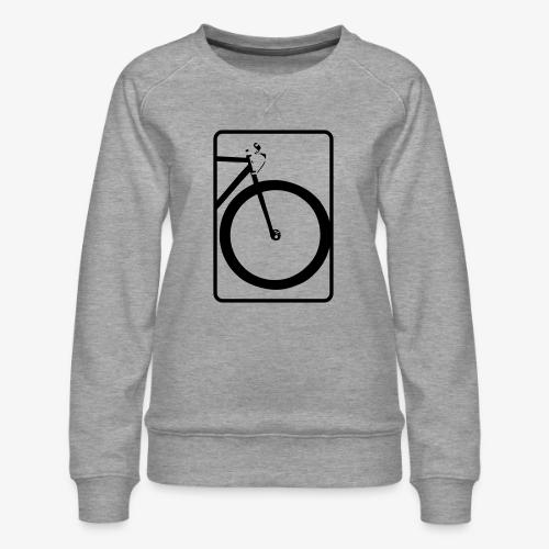 Front Wheel Forward - Women's Premium Slim Fit Sweatshirt