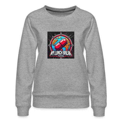 MLB RED PILL - Women's Premium Slim Fit Sweatshirt