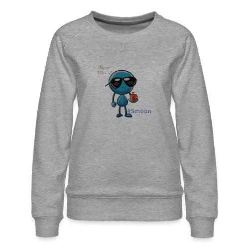 Smoon City_Being Mrs S_Smoon - Women's Premium Slim Fit Sweatshirt