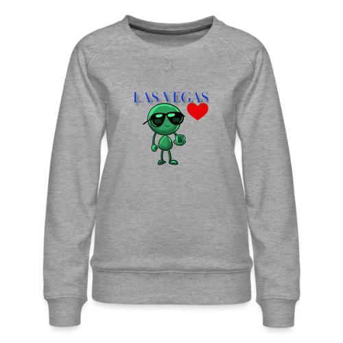 Smoon City_Las Vegas - Women's Premium Slim Fit Sweatshirt