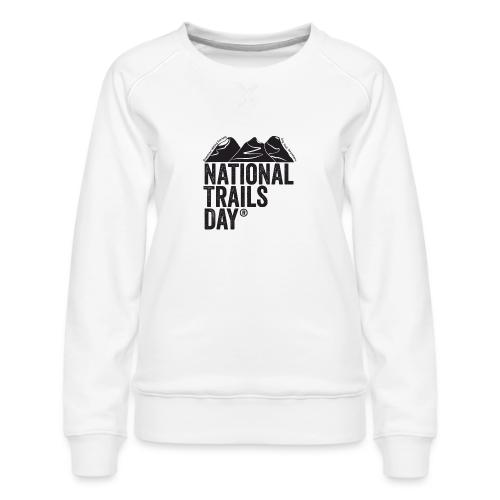 National Trails Day - Women's Premium Slim Fit Sweatshirt