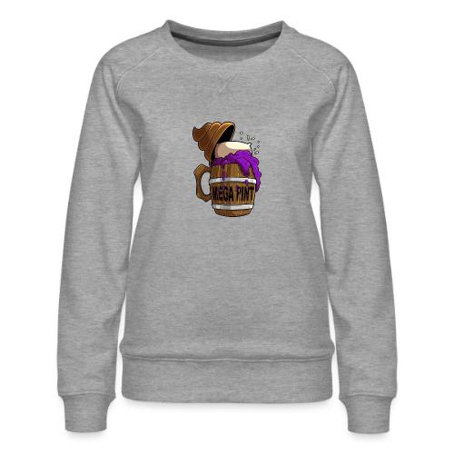 Mega Pint - Women's Premium Slim Fit Sweatshirt