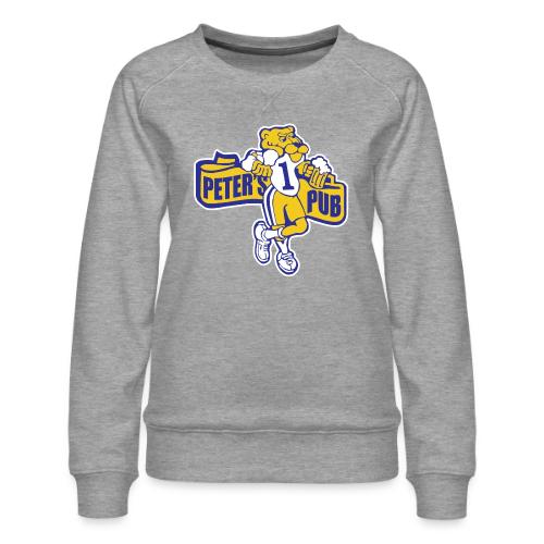 Peter's Pub - Pittsburgh, PA - Women's Premium Slim Fit Sweatshirt
