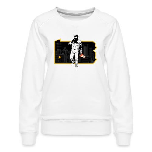 Fear The Cone (Light) - Women's Premium Slim Fit Sweatshirt