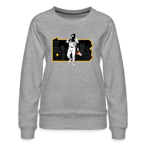 Fear The Cone (Light) - Women's Premium Slim Fit Sweatshirt