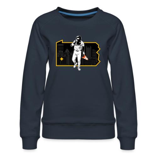 Fear The Cone (Light) - Women's Premium Slim Fit Sweatshirt