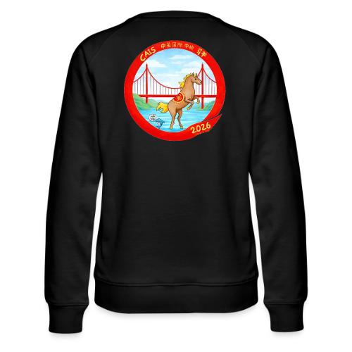 LNY 2026 LS Design Winner Keira T - Women's Premium Slim Fit Sweatshirt