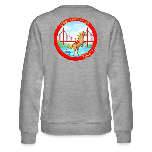 LNY 2026 LS Design Winner Keira T - Women's Premium Slim Fit Sweatshirt