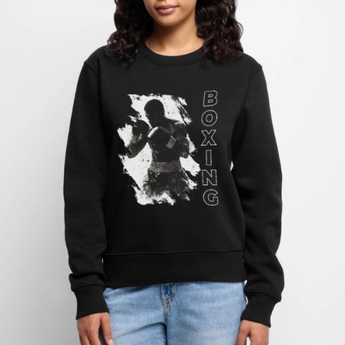 Boxing Vibes - Women's Premium Slim Fit Sweatshirt