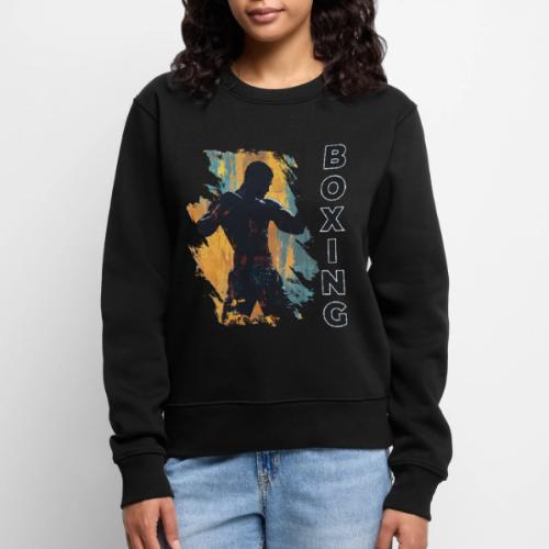 Boxing Fuel - Women's Premium Slim Fit Sweatshirt