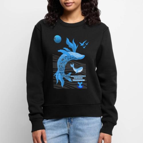 The Wonders Of The Sea - Women's Premium Slim Fit Sweatshirt