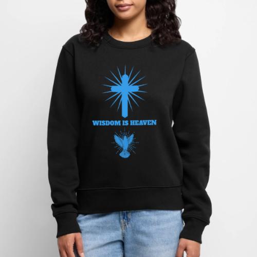 Wisdom Is Heaven - Women's Premium Slim Fit Sweatshirt