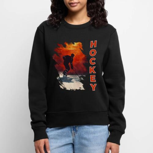 Hockey Vibes - Women's Premium Slim Fit Sweatshirt