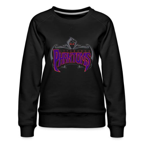 Pittsburgh Phantoms (Roller Hockey) - Women's Premium Slim Fit Sweatshirt