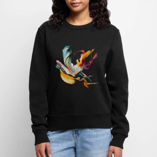 Abstract Chaos - Women's Premium Slim Fit Sweatshirt