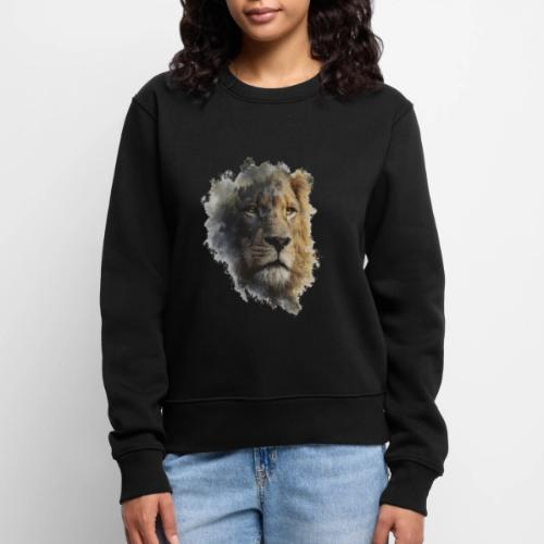 Forest-Soul Lion - Women's Premium Slim Fit Sweatshirt