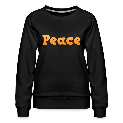 Peace 19 - Women's Premium Slim Fit Sweatshirt