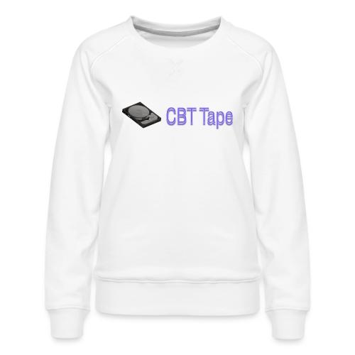 CBT Tape - Women's Premium Slim Fit Sweatshirt