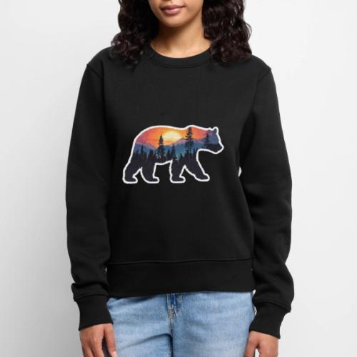Mountain Spirit Bear - Women's Premium Slim Fit Sweatshirt