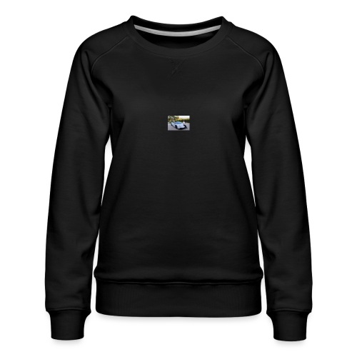 MICHOL MODE/MSQUAD - Women's Premium Slim Fit Sweatshirt