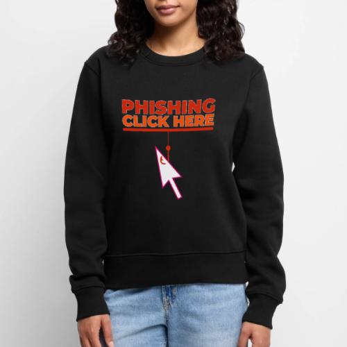 Phishing: Hooked by Deception - Women's Premium Slim Fit Sweatshirt