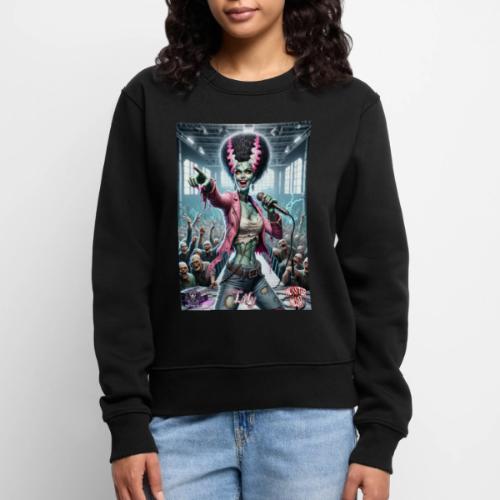 Monster Mosh 2024 Tour Lily Singer #DL-001 - Women's Premium Slim Fit Sweatshirt