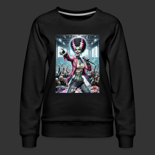 Monster Mosh 2024 Tour Lily Singer #DL-001 - Women's Premium Slim Fit Sweatshirt