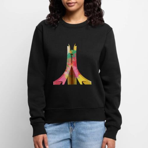 Maqam Echahid: Martyr's Memorial - Women's Premium Slim Fit Sweatshirt