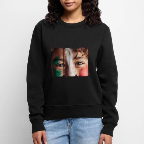 Mexico: Three Stripes of Pride - Women's Premium Slim Fit Sweatshirt