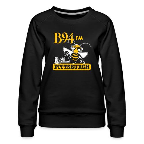 B-94 Pittsburgh - Women's Premium Slim Fit Sweatshirt