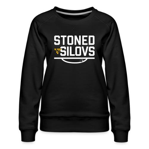 Stoned by Silovs - Women's Premium Slim Fit Sweatshirt