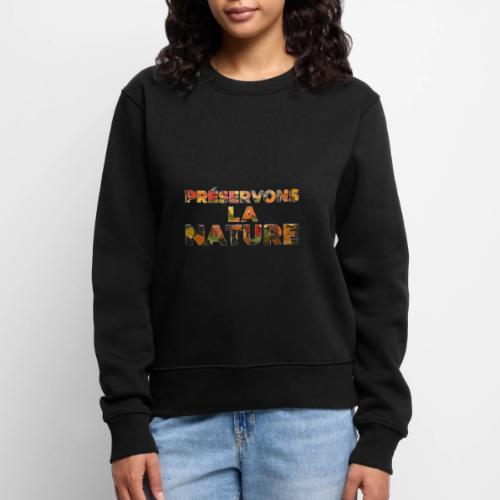 Preserving nature - Women's Premium Slim Fit Sweatshirt