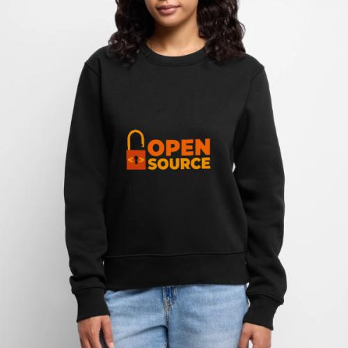 Open Source: Code is Freedom - Women's Premium Slim Fit Sweatshirt
