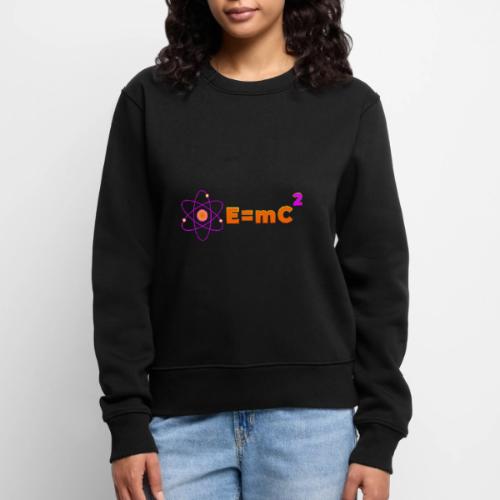 E = mc² - Women's Premium Slim Fit Sweatshirt