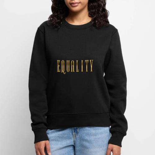 Golden Equality - Women's Premium Slim Fit Sweatshirt