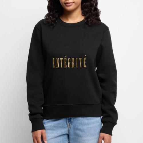Intégrité Dorée - Women's Premium Slim Fit Sweatshirt