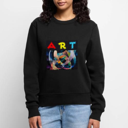 Art of Stripes and Shades - Women's Premium Slim Fit Sweatshirt