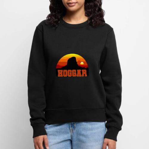 Algeria: Hoggar Desert Horizon - Women's Premium Slim Fit Sweatshirt