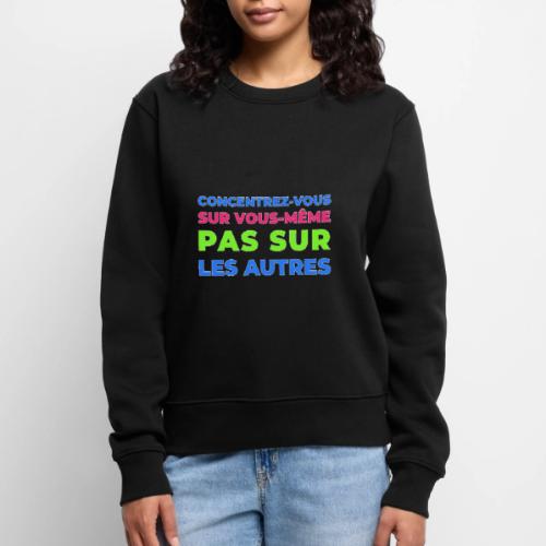 Refocus - Women's Premium Slim Fit Sweatshirt