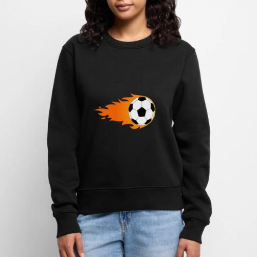 Soccer Ball - Women's Premium Slim Fit Sweatshirt