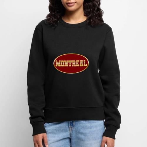 Montreal in Gold - Women's Premium Slim Fit Sweatshirt