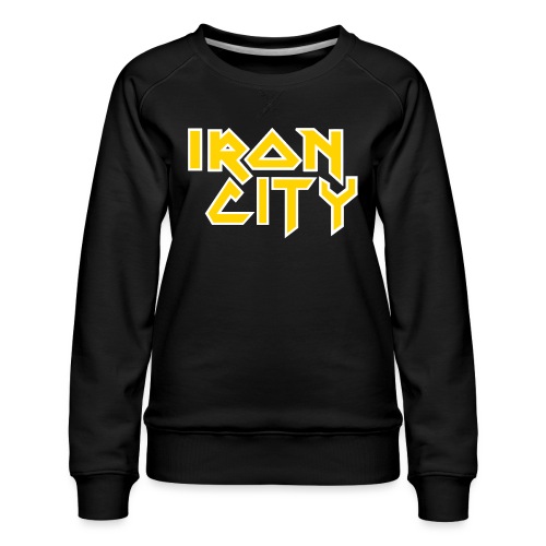 iron city2 - Women's Premium Slim Fit Sweatshirt