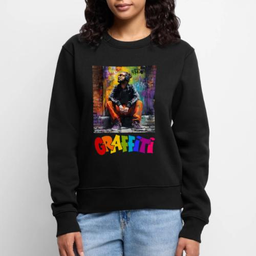 Graffiti: Urban Art - Women's Premium Slim Fit Sweatshirt