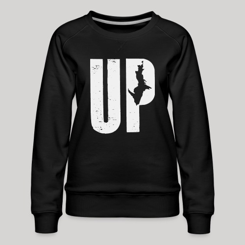 UP MI - Women's Premium Slim Fit Sweatshirt