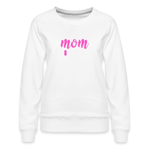 Mom battery Low- Tired Mom - Women's Premium Slim Fit Sweatshirt
