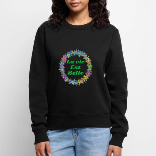 – Positive Attitude - Women's Premium Slim Fit Sweatshirt