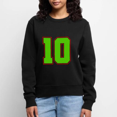 The Magic Number 10 - Women's Premium Slim Fit Sweatshirt