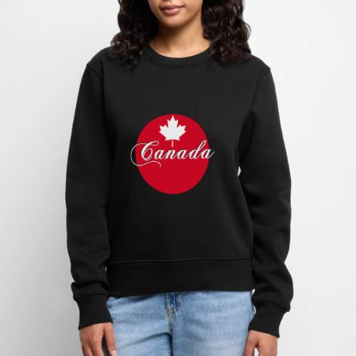 Canada in red and white - Women's Premium Slim Fit Sweatshirt