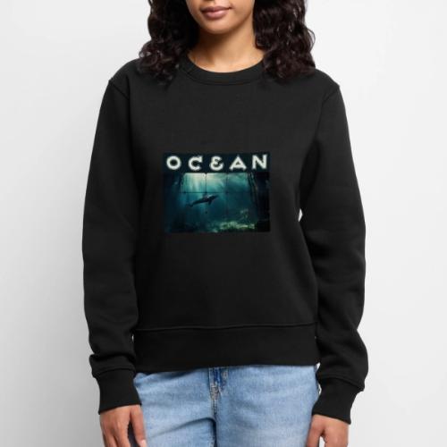 Ocean Whisper - Women's Premium Slim Fit Sweatshirt